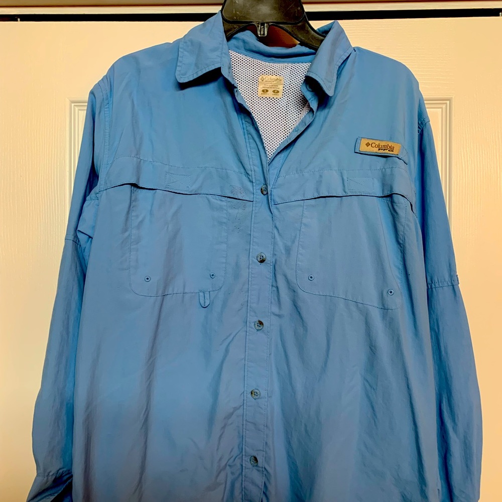 Long sleeve Columbia Fishing shirt